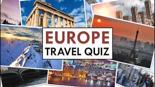 Europe Travel Geography Pub Quiz / Trivia - 20 Questions & Answers - Beautiful Imagery - Quiz Fix