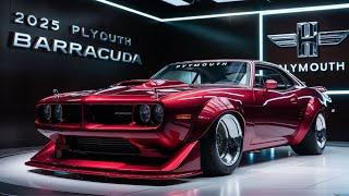 2025 Plymouth Barracuda: Retro Muscle Reloaded with Next-Gen Tech! Prepare to Be Amazed!