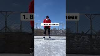 How to Ice Skate  #iceskating #skating #tutorial #tips #shorts