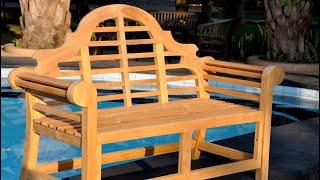 Garden Benches Furniture - Teak Outdoor Furniture - Wooden Benches Manufacturer - Lutyen Bench