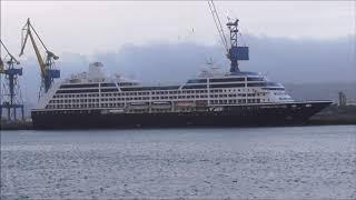 Azamara Pursuit Cruise Ship in for Belfast Refit by MJM