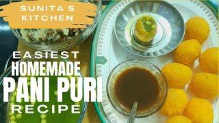 Mouth watering Pani Puri / Golgappe / Puchka | Satvik Delights |