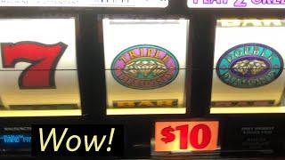 Epic Highest Jackpot on YouTube Caught Live for Triple Double Diamond $20 Max Bet MASSIVE Hand Pay!