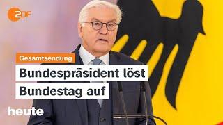 heute 19 Uhr vom 27.12.24 Neuwahl am 23. Februar, Minderheiten in Syrien bedroht, VW-Datenleck