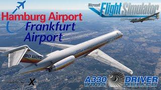 Let's FLY THE MADDOG | MD-83 Hamburg - Frankfurt on VATSIM | ULTRA Graphics | Real Airline Pilot