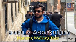 ASMR | Baku Azerbaijan Walking Street Tour - Sufi Vlogs