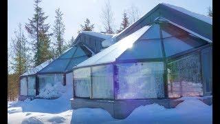 Santa's Igloos Arctic Circle. Glass Igloos Rovaniemi