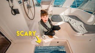 Our SCARIEST Day at Sea (4 days from land)