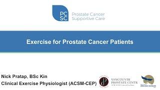 Exercise for Prostate Cancer Patients