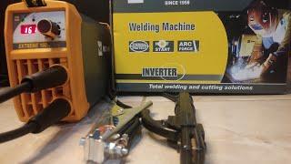 Unpacking and testing the welding machine. Hugong Extreme 160 @migstickwelder