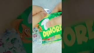 ASMR Trolli Dinorex with Sour Bite  #asmrsounds #satisfying #asmr #gummies #candy #ytshorts