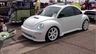 2000 Volkswagen New Beetle Customized, in Cool White