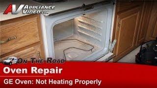 GE Stove Repair - Not Heating Properly - Oven Bake Element