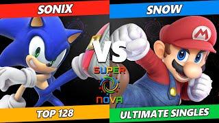 Supernova 2024 - Sonix (Sonic) Vs. Snow (Mario) Smash Ultimate Tournament