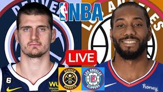 LIVE: DENVER NUGGETS vs LOS ANGELES CLIPPERS | NBA | PLAY BY PLAY | SCOREBOARD