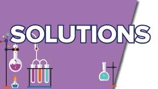 Soluté Solvant Solution, Concentration Massique  - Seconde - Chimie