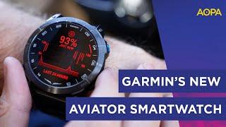 Flying with the new Garmin D2 Mach 1 Pro Aviator Smartwatch