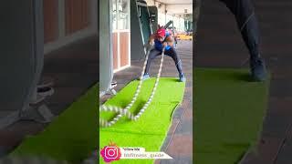 Batle Rope Workout | BB Fitness Guide#short #bbfitness #bbfitnessguide #malayalamfitness