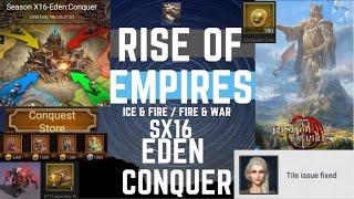 SX16 Eden Conquer - Rise of Empires Ice & Fire