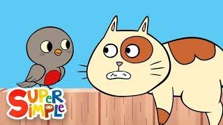 Little Robin Redbreast | Kids Songs and Nursery Rhymes | Super Simple Songs