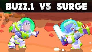 BUZZ LIGHTYEAR vs SURGE LIGHTYEAR | 1 vs 1 | Brawl Stars