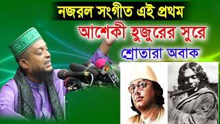 নজরুল সঙ্গীত আশেকীর কন্ঠে | হাফেজ অলিউল্লাহ আশেকী ওয়াজ | oliullah asiki waz 2023