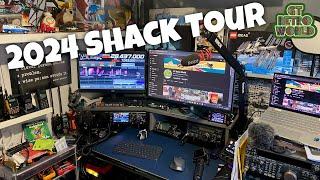 YAESU FTdx10,Radio Shack,Man Cave Tour 2024