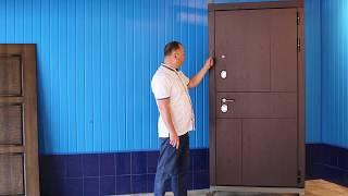 Входная дверь с зеркалом «Урбан Лабиринт»