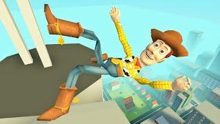 Toy Story Woody Ragdolls Jumps & Falls (GMOD) Episode 548