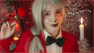 ASMR HAZBIN HOTEL️ SOFT VISUALS on your FACE️ Layered Mouth Sounds + Personal Attemtion 