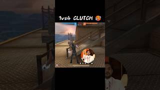 1vs4  SITUATION RISHU FF YT  PLAYING WITH MINI UZI  FREE FIRE #gameplay #youtubeshorts