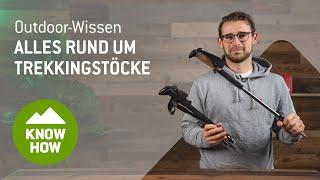 Outdoor-Wissen: Alles, was Du über Trekkingstöcke wissen musst