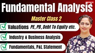 Fundamental Analysis of Stocks forBEGINNERS: FREE CRASH Course | How to Find Multibagger Stocks?