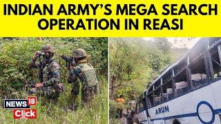 Indian Army’s Mega Search Operation After Reasi Terror Attack On Pilgrims Bus | JK News | N18V