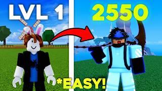 Secret Ways to Level Up FAST in Blox Fruits!  Go from a NOOB to a PRO !