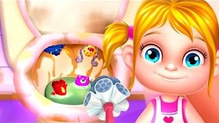 Fun Baby Care Kids Games : Pet toilet training, baby care games, pet doctor games