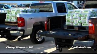 Chevy Silverado HD Pickup - Payload Test vs.Ford SuperDuty Video