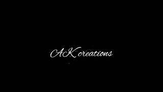 AK creations intro video