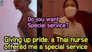 40 year old Thai nurse single mom gave up her pride and offered me a special service