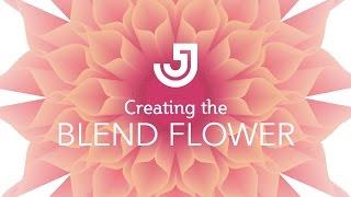 Blend Flower Illustrator Tutorial