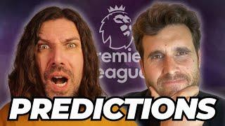 Premier League SCORE PREDICTIONS - Round 4