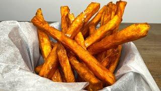 Crispy Sweet Potato Fries | Baked Vs Fried | How To Recipe