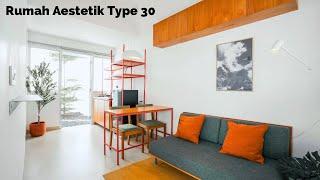 Rumah Minimalis Type 30 Aestetik