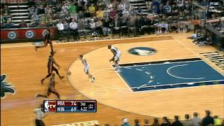 Norris Cole Sets Up LeBron for the Showtime Slam