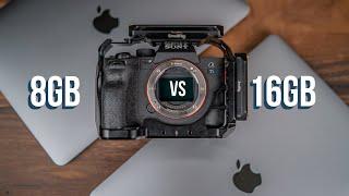 8GB vs 16GB M1 MacBook Air, Sony A7S III & Premiere Pro