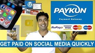 Collect Payments on YouTube Channel & any Social media platform & Website - PayKun Payment Gateway