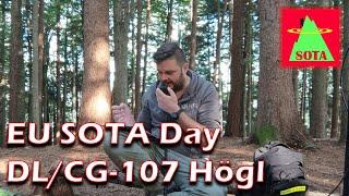 EU SOTA Day: SOTA Aktivierung DL/CG-107 Högl ️️ (SOTA Activation / Summits on the Air)