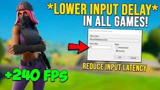 How to Drastically Lower Input Delay in All Games! (Data Queue Size Method)