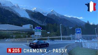 France (F): N205 Chamonix - Passy