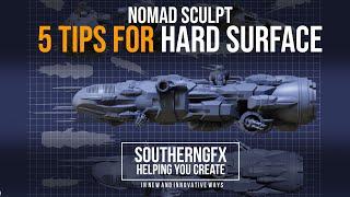 Nomad App – 5 Hard surface sculpting tips